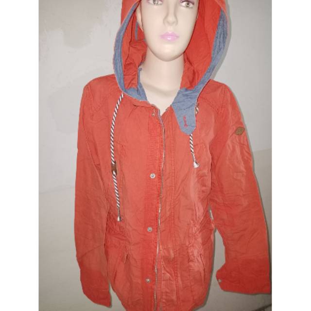 PL Jaket orange tebal
