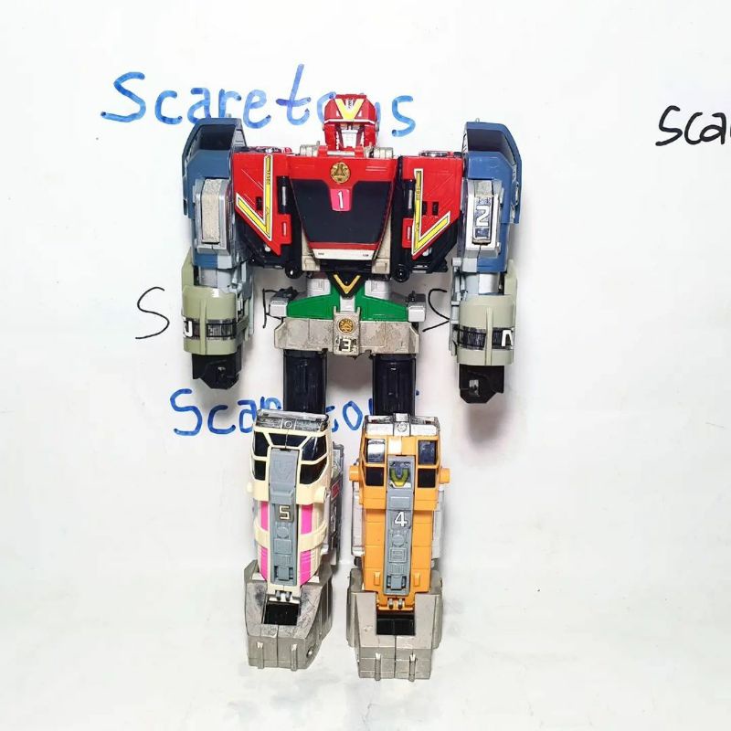 Power Rangers lightspeed rescue omega megazord DX Victory Mars Sentai Gogo Five