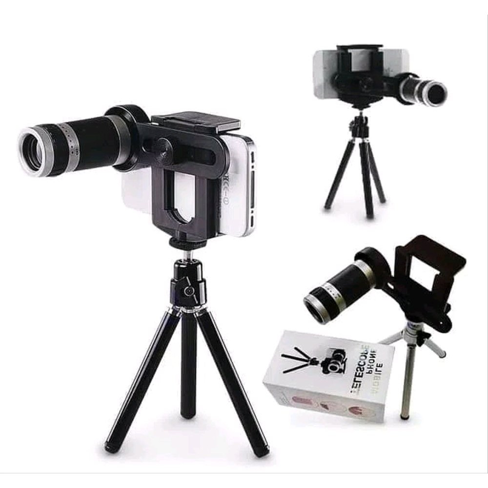 Mobile Phone Telescope Lensa Teleskop Handphone Teropong HP