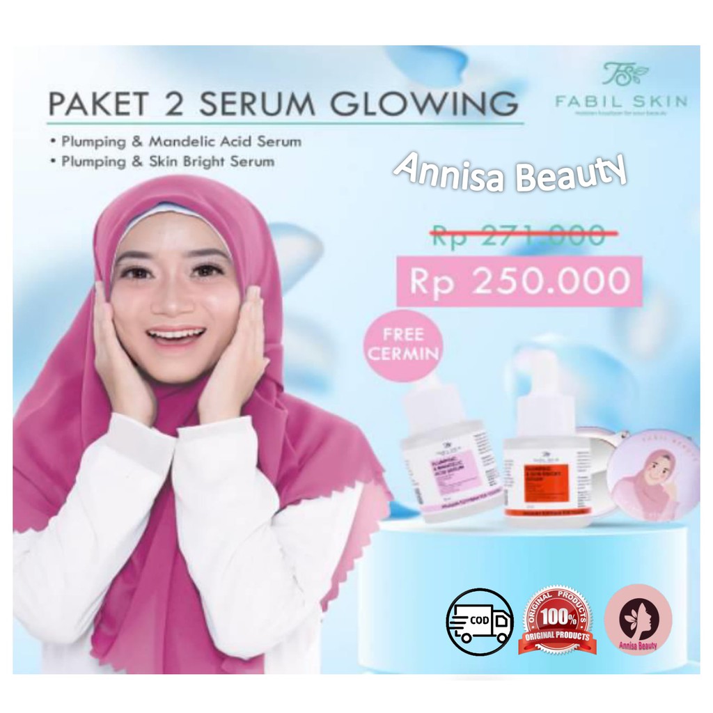 Fabil Paket 2 Serum Glow [SKINCARE BPOM]