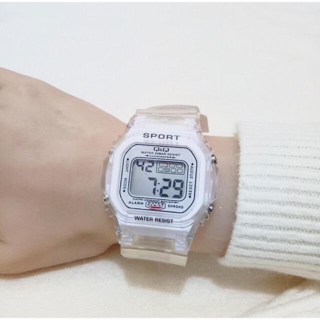 Jam tangan unisex QQ sport dgtl