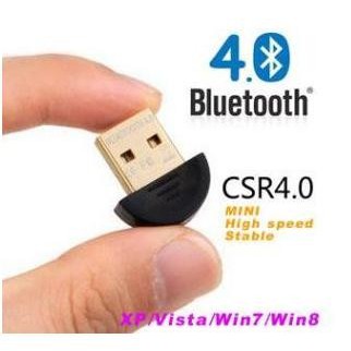 BLUETOOTH ver 4.0 CSR DONGLE OVAL USB Adapter Mini Win 7 8 10