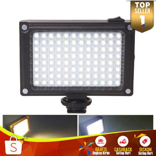 Ulanzi Video Light DSLR Smartphone 96 LED Lightning Kamera Cahaya Terang Perlengkapan Photo Lighting