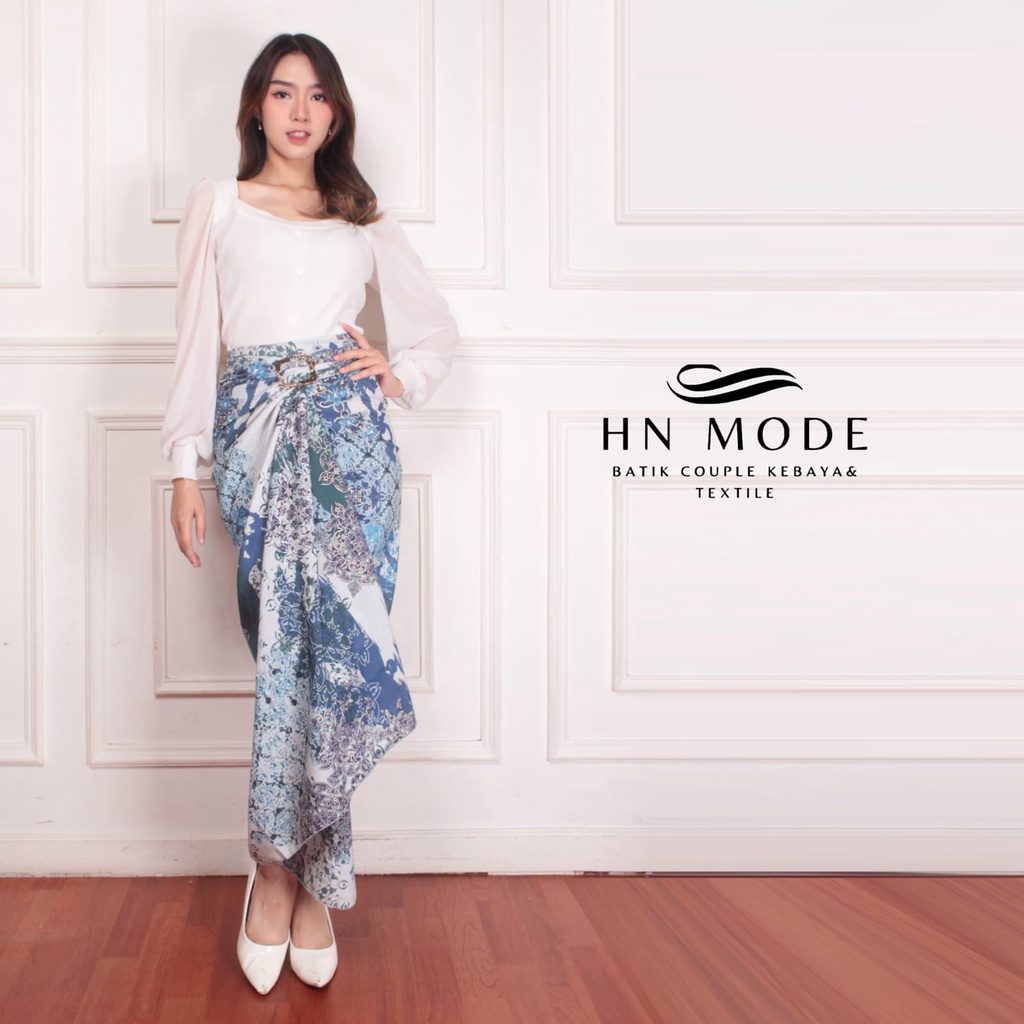 Rok lilit batik floral motif terbaru / Kain batik pasangan kebaya