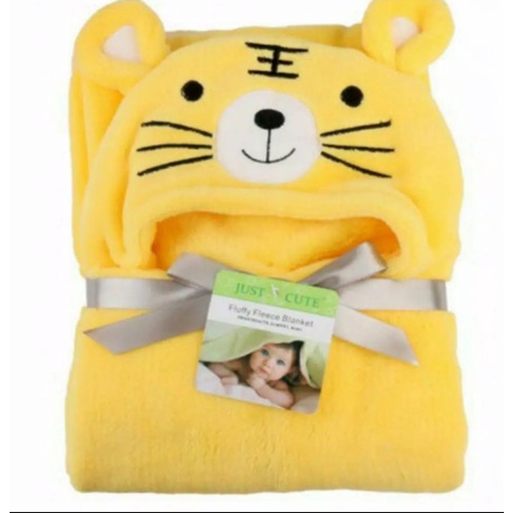 Selimut Bayi Topi Boneka 3D / Selimut Bayi Karakter Fleece selimut bayi animal