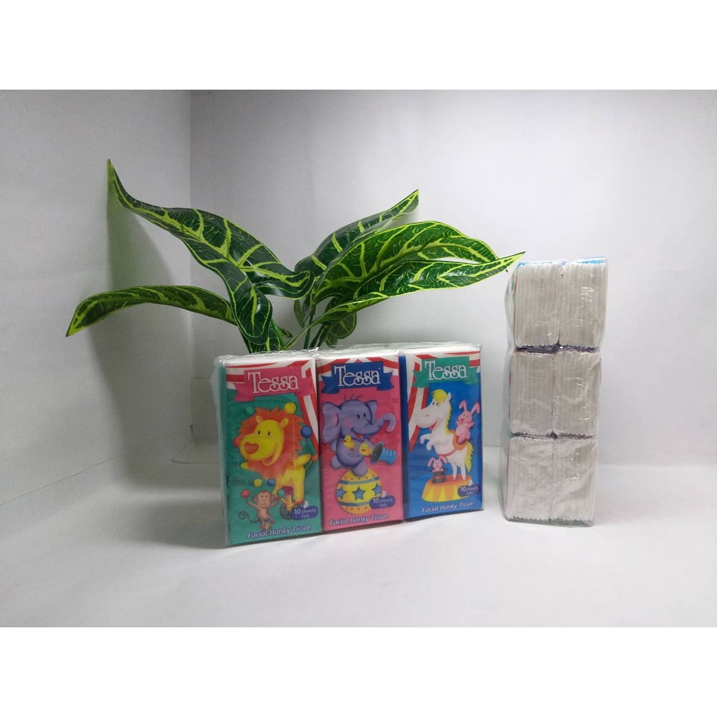 Tisu Tessa 50 Sheet Facial Hanky Tissue Tisu Tesa Wajah Pocket Kecil Eceran/Satuan Original Ekonomis