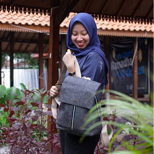 Tas Ransel Wanita Jemy Rumah Warna