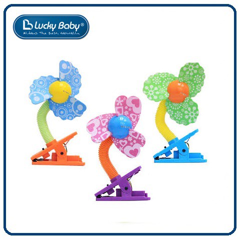 Lucky Baby Safety Mini Laser Clip On Fan