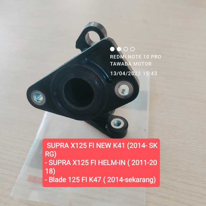 INTAKE MANIPOL HONDA SUPRA X125 HELMIN FI 2011-2018