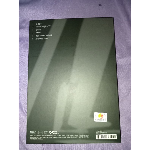 official binder attaca album carat version wonwoo jeon wonu binder only seventeen