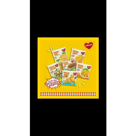 

belfoods chicken nugget 170gr