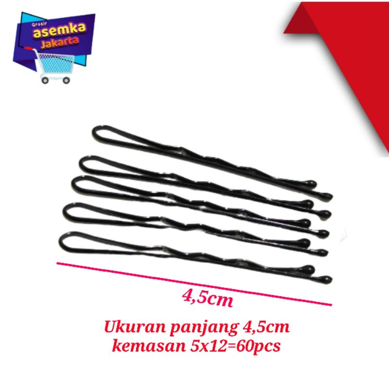 Hair pins Slip lidi jepit sanggul Kemasan Kipas grosir