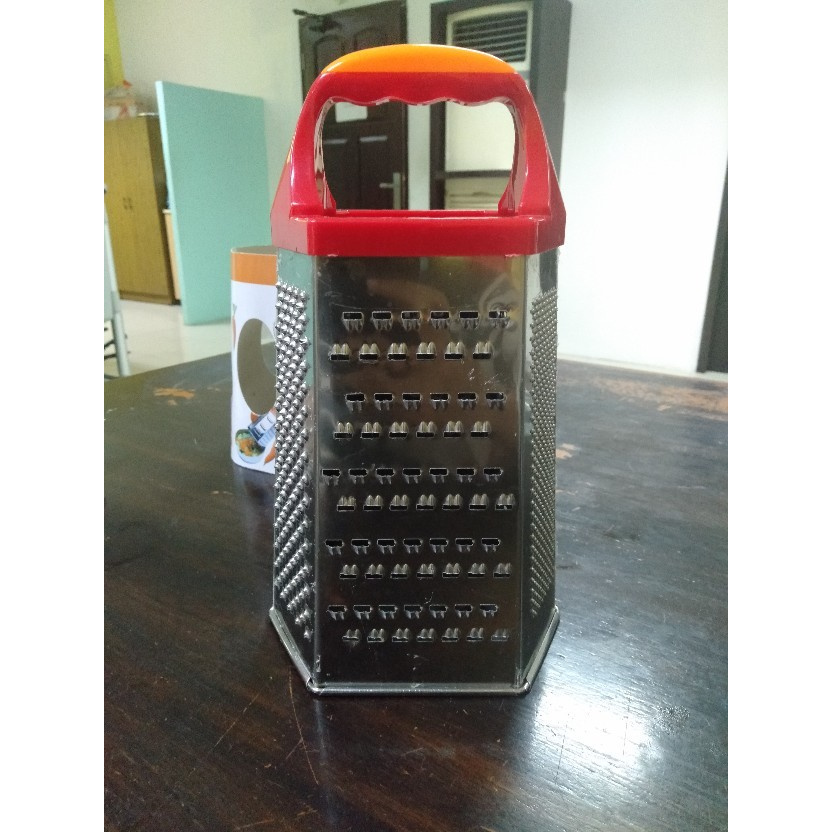 Parutan Penghalus Grater 6 Sisi Akebonno Stainless 6 in 1 Serbaguna