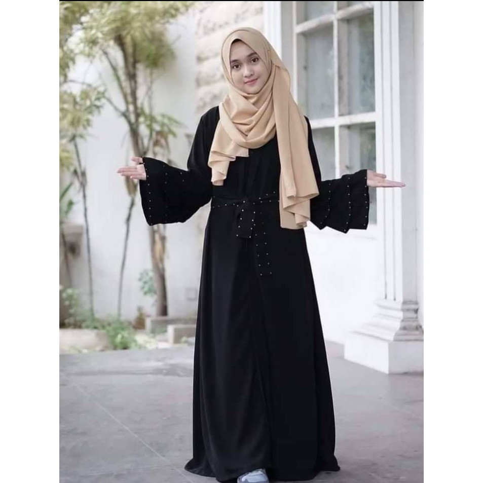 murah gamis turkey-jubah turkey- busana muslim - abaya remaja terbaru-abaya arab kekinian-abaya turki terbaru-motifdubai 341 terompet (AZ16)