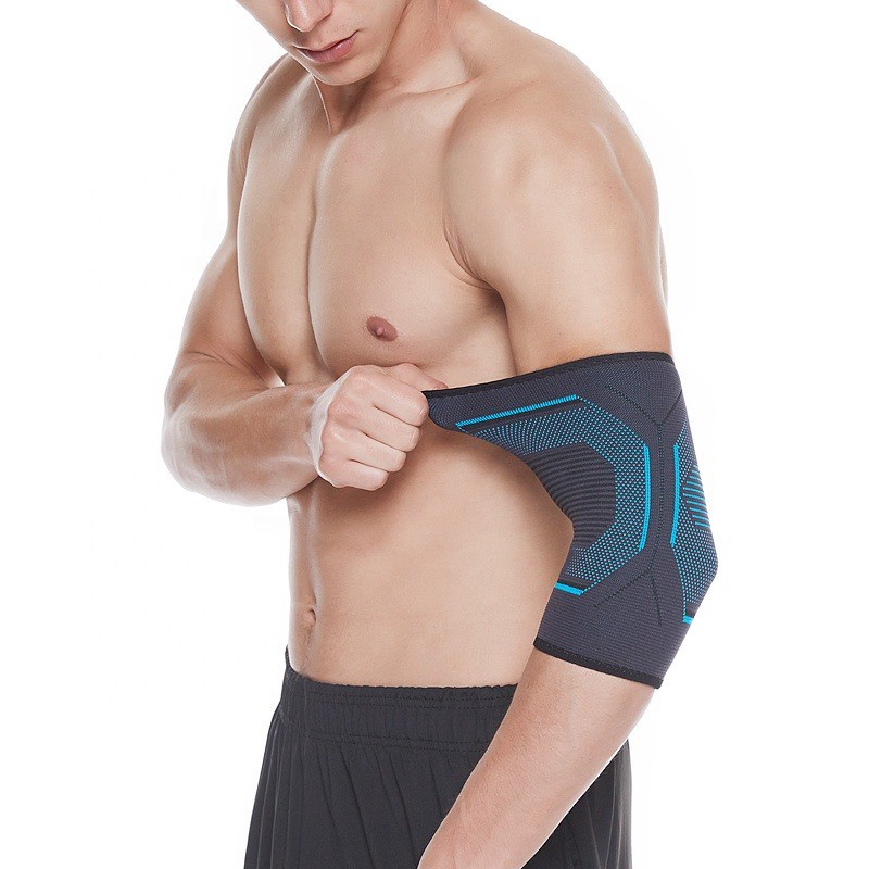 Elbow Sleeve Brace Support Elastic Pelindung Siku Tangan