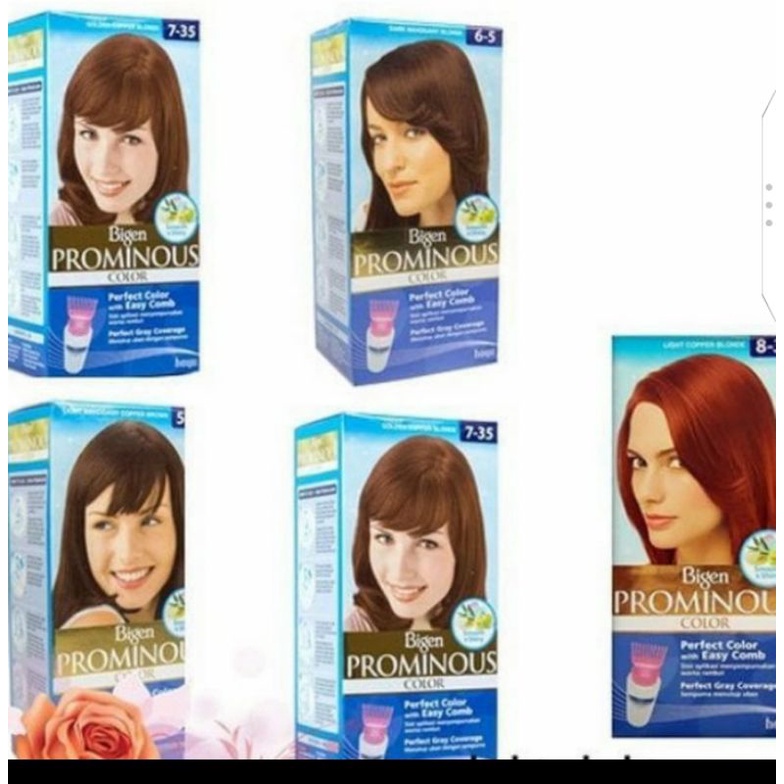 CAT RAMBUT BIGEN  PROMINOUS COLOR Netto; 75ml+50g