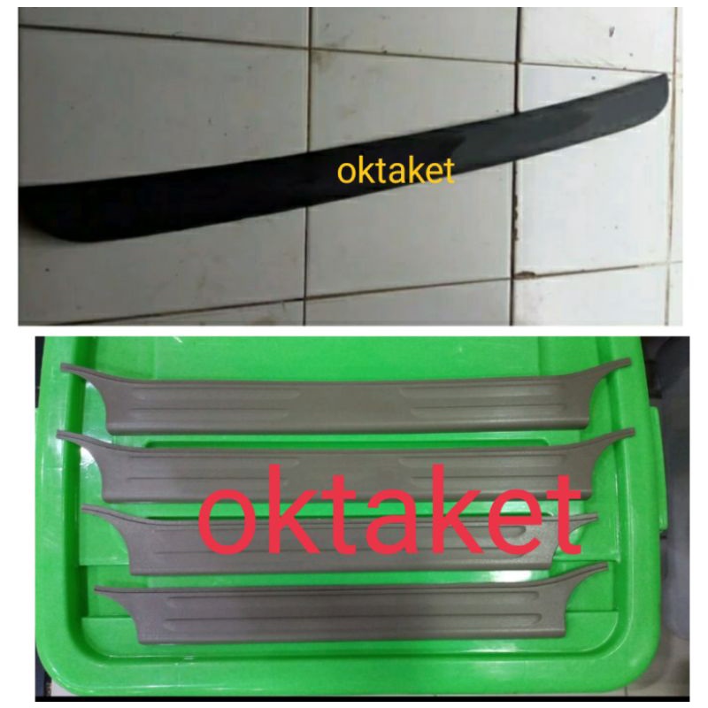 paket sillplate samping sillplate belakang innova lama 2005-2015 hitam cream
