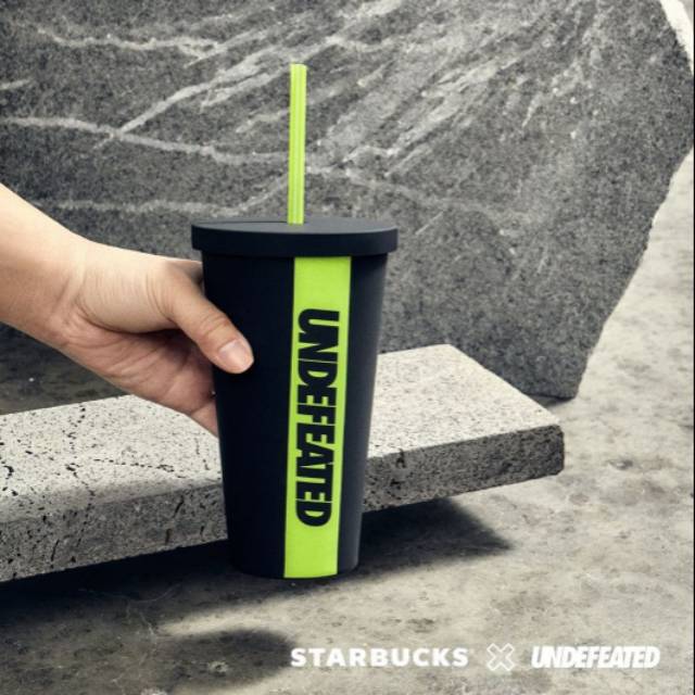 Tumbler Starbucks x Undefeated with Straw