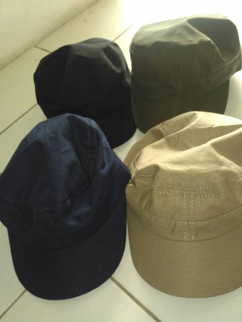 TOPI KOMANDO POLOS, COMMANDO HAT, TOPI OUTDOOR KEREN MANTAP