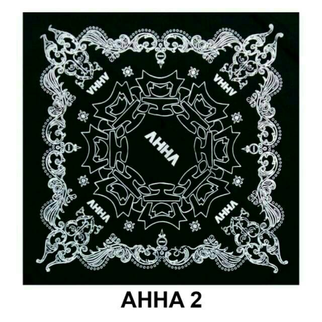 Masker bandana slayer ikat kepala ahha gang 4 motif