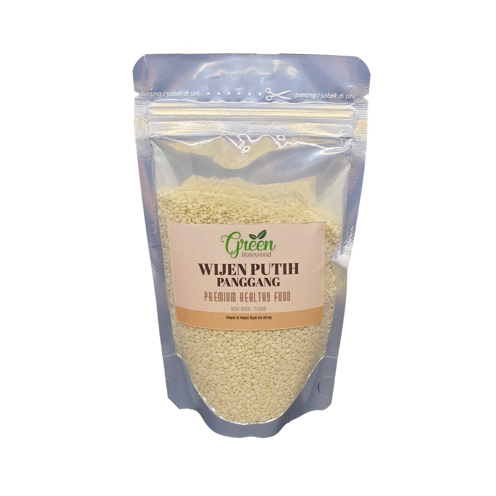 

WIJEN PUTIH 75 GR PREMIUM - WHITE SESAME SEED 75 GRAM