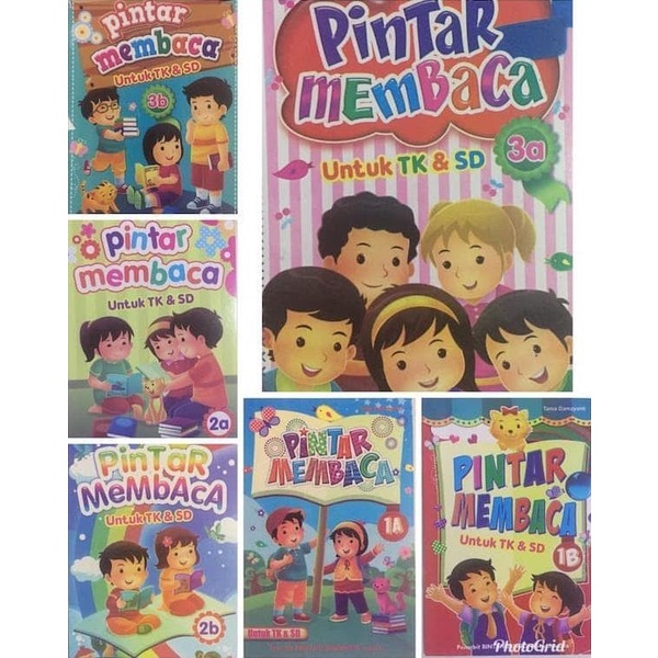 

Buku Anak Pintar Membaca 1A 1B 2A 2B 3A 3B Untuk Tk & Sd Kelas 1