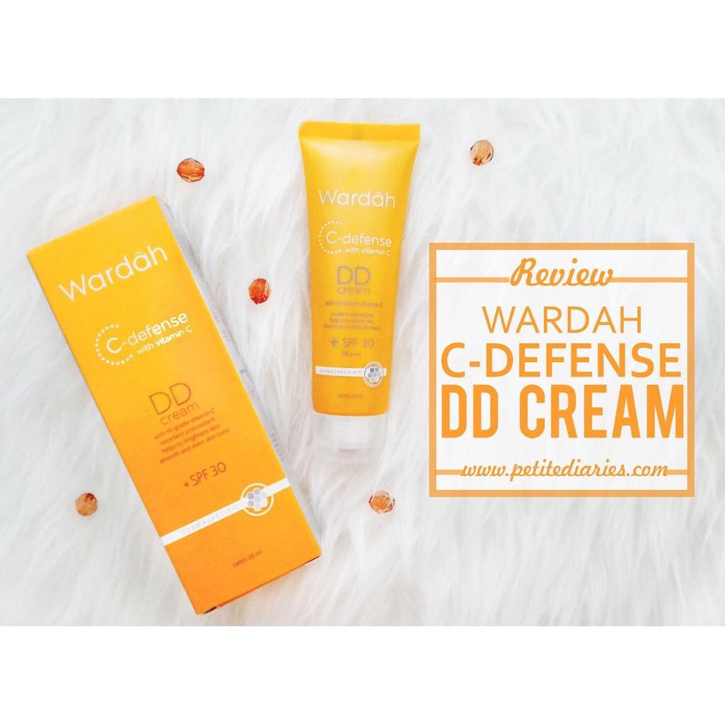 Wardah C-Defence DD Cream SPF 30 / wardah / wardah dd cream / wardah spf 30