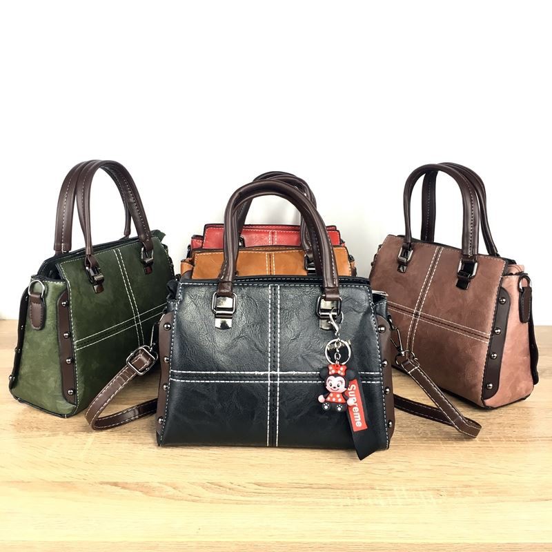 TAS PUNGGUNG WANITA CANTIK BERKILAU 0/ TAS HAPPY B1108 Tas batam dan tas import wanita model HANDBAG