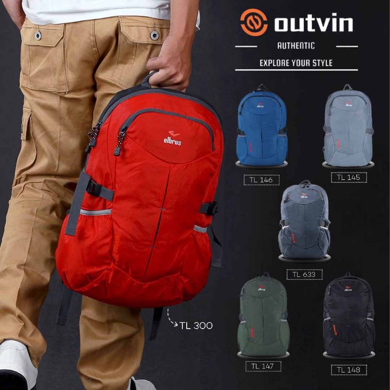 Original - Tas Ransel Backpack Punggung Pria Sport Sepeda Gunung Outdoor Hiking Trendy