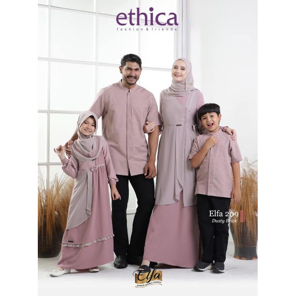 SARIMBIT ETHICA ELFA 209 DUSTY BRICK (KAHFI 173, KAHFI KIDS 129, KAGUMI 216, KAGUMI KIDS 92)