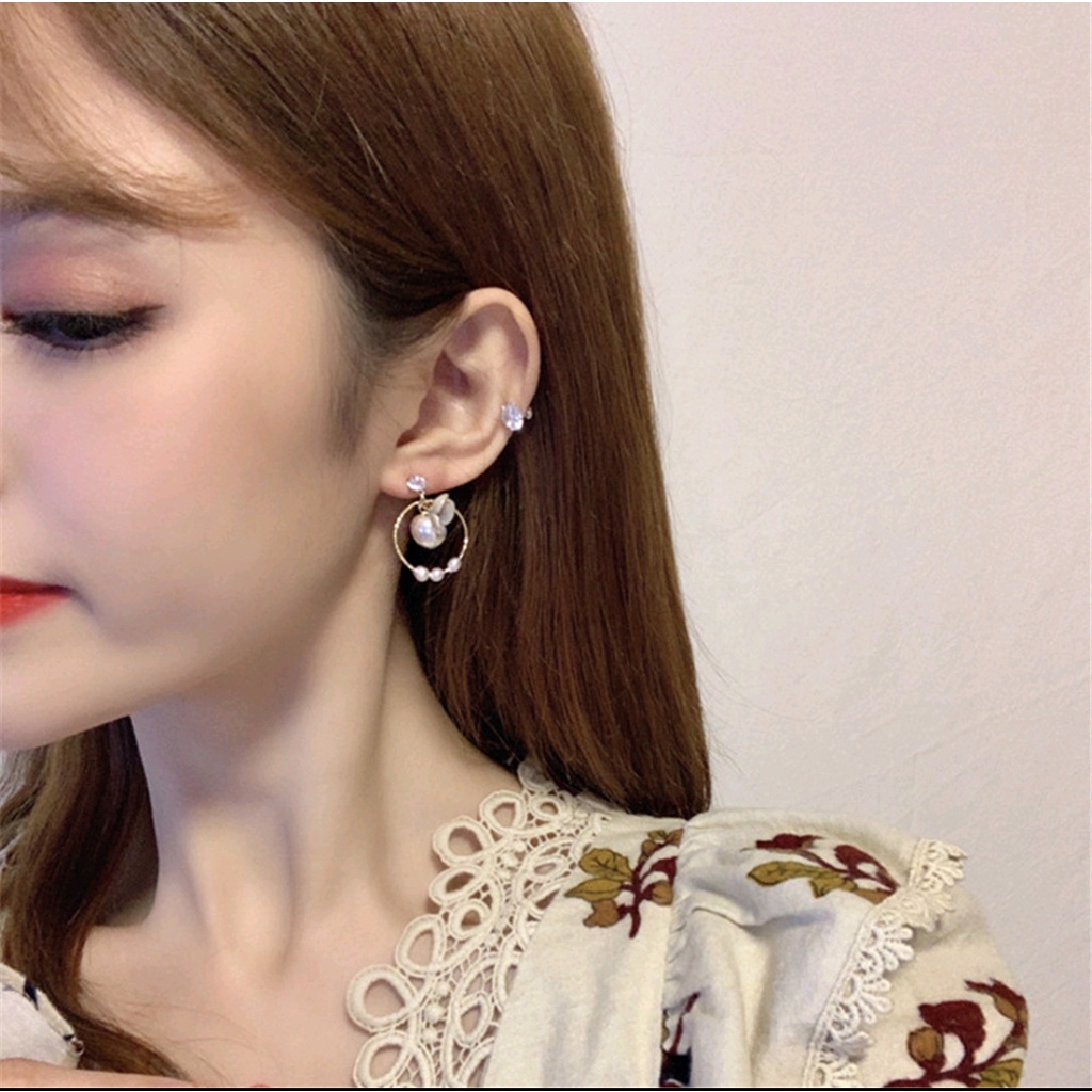 anting wanita anting panjang anting fashion anting korea style 543