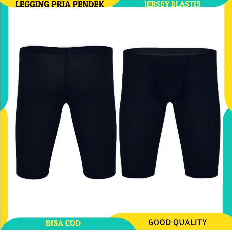 Legging Pria Pendek/Legging Sport/Legging Polos Murah