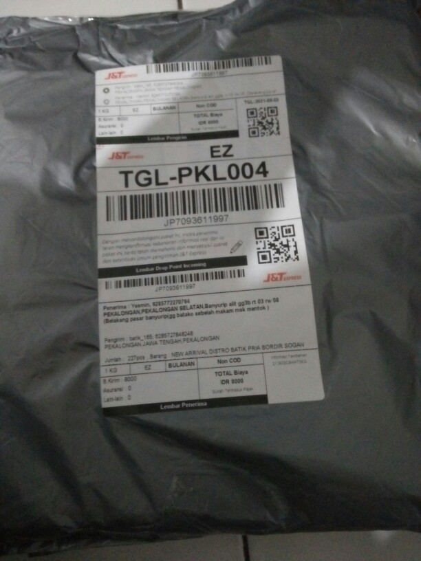 Batik Wanita Atasan Batik Ziper M L Xl Xxl Batik Kantor Keren Banget