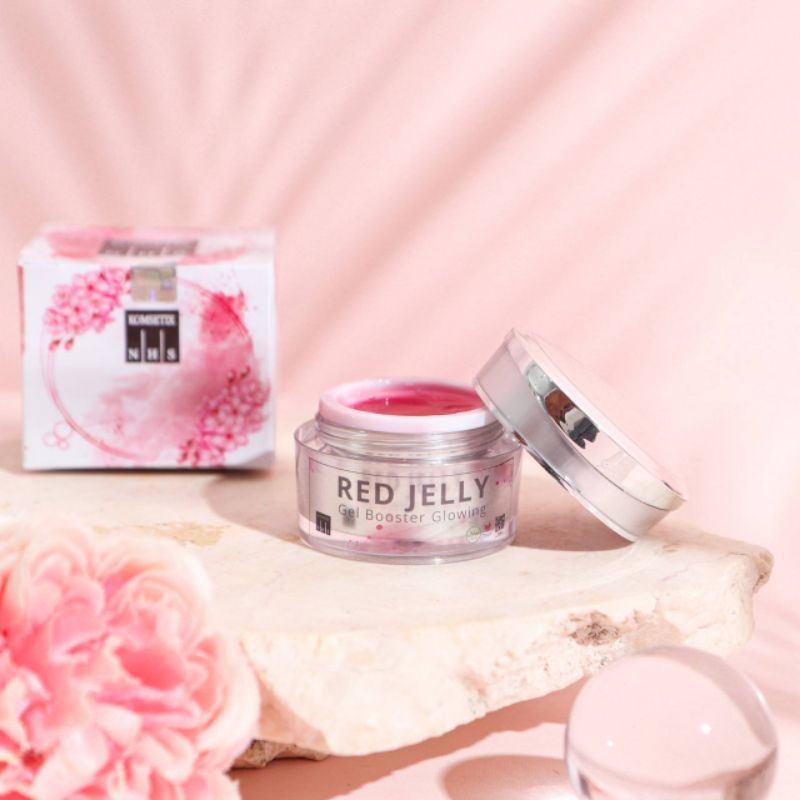 RED JELLY NHS / NHS KOMSETIX / GLOWING / MENCERAHKAN / SLEEPING MASK