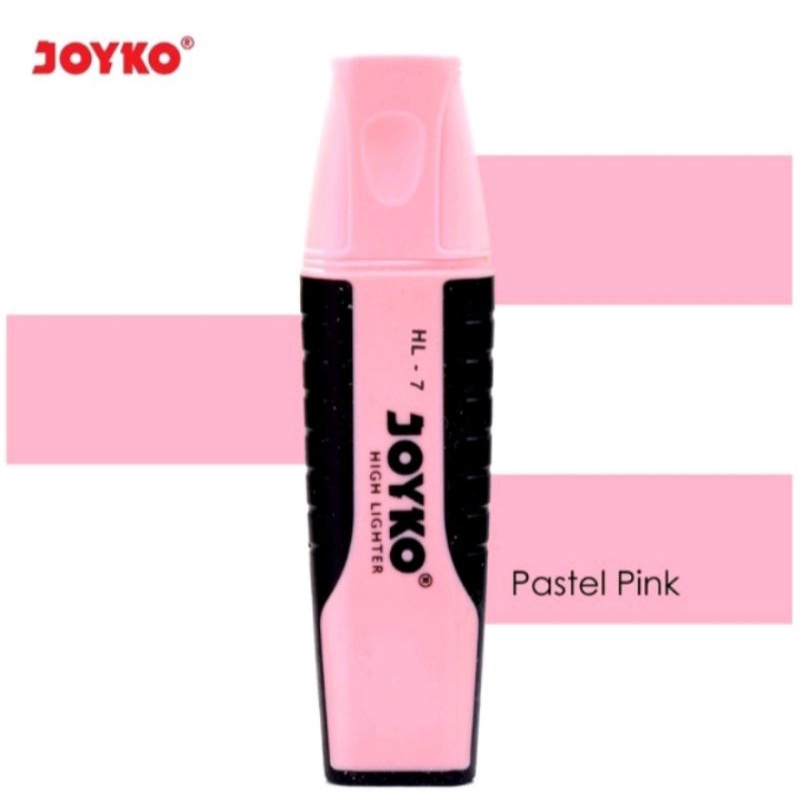 

joyko highlighter pastel pink