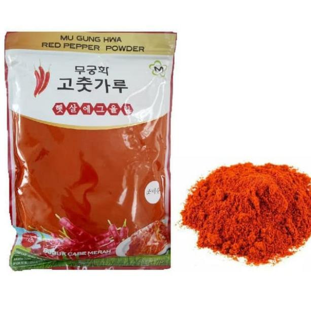 

#####] mu gung hwa Gochugaru Jomiyong 1 kg / bubuk cabe korea Halus Kimchi