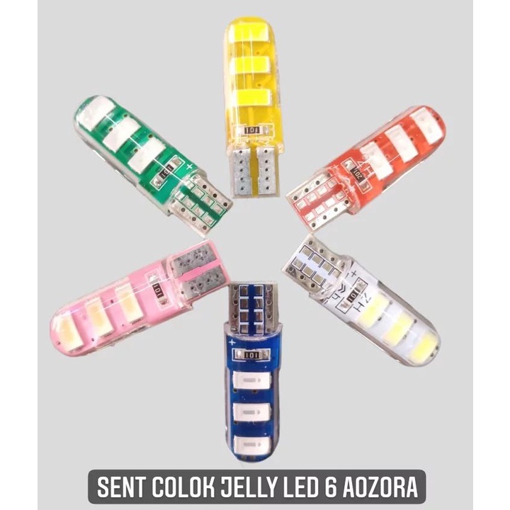 VARIASI SENT COLOK JELY 6 LED AOZORA