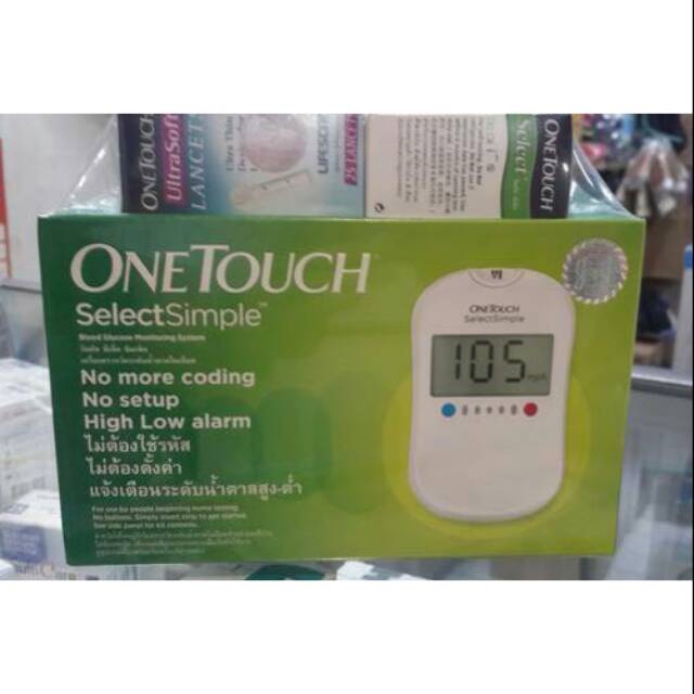 Alat Tes Darah One Touch Select Simple