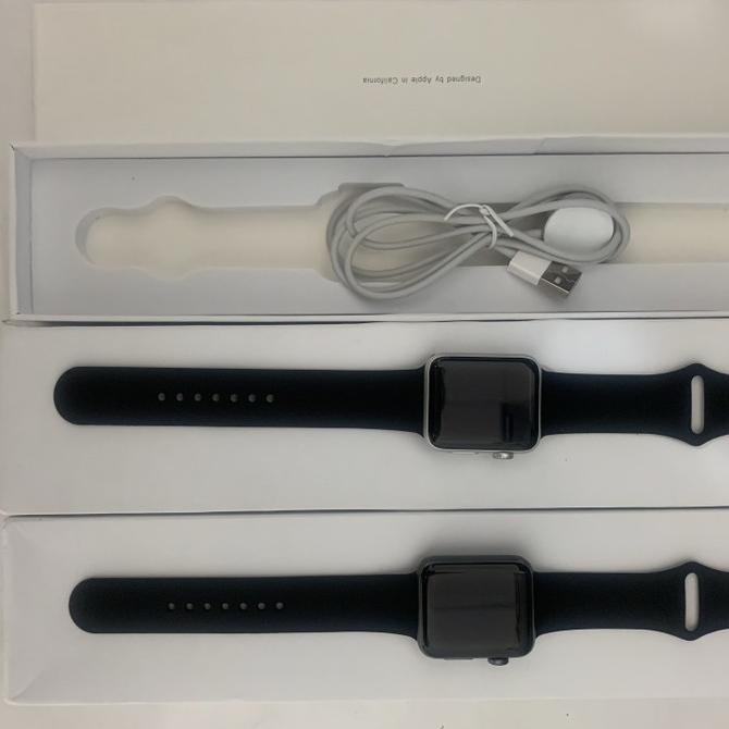 [[COD]] Apple i Watch Series 3 42mm - Second - Bekas - Fullset BERMUTU Kode 1451