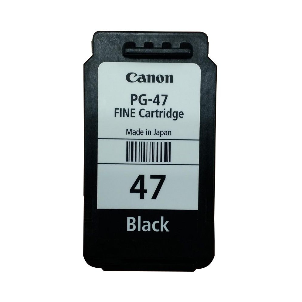 Tinta Refil Canon PG47 Black cartridge E400 E410 E460 E470 E480 Original