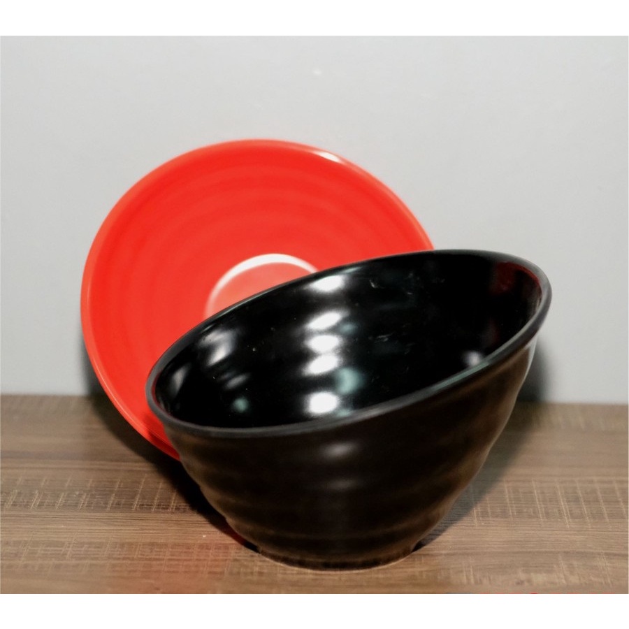 Mangkok Miring 7inch - 18CM / Mangkok Mie Ramen Jepang Glori Melamine 4770