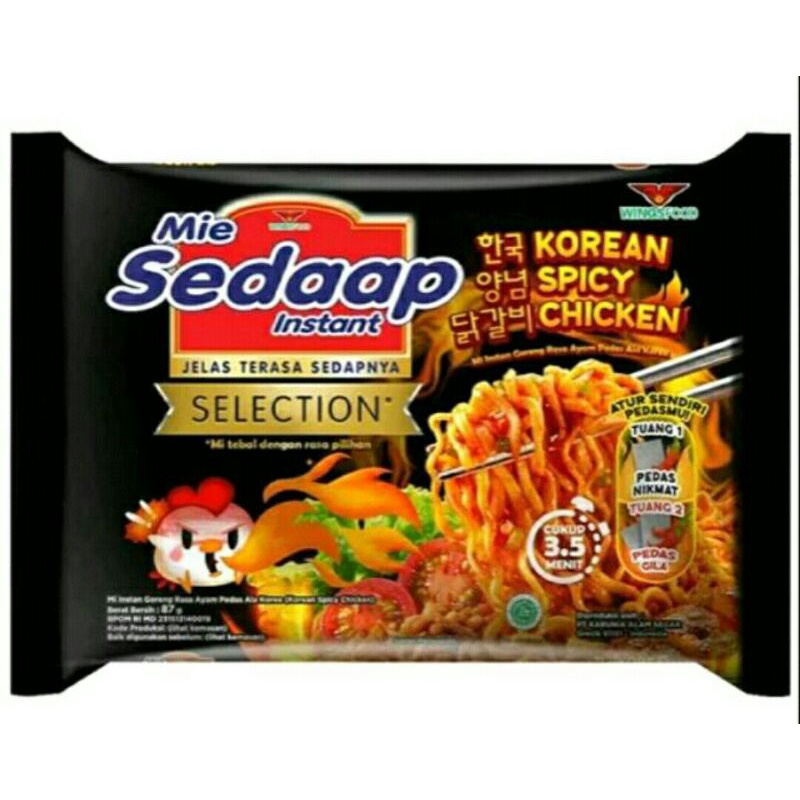 Jual Mie Sedap Selection Korean Spicy Shopee Indonesia