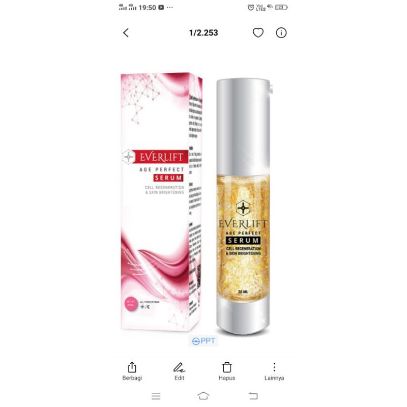 EVERLIFT SERUM ASLI ORIGINAL