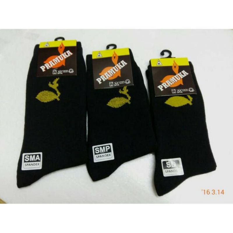 

KAOS KAKI PRAMUKA KAOS KAKI HITAM LOGO TUNAS KELAPA PRAMUKA