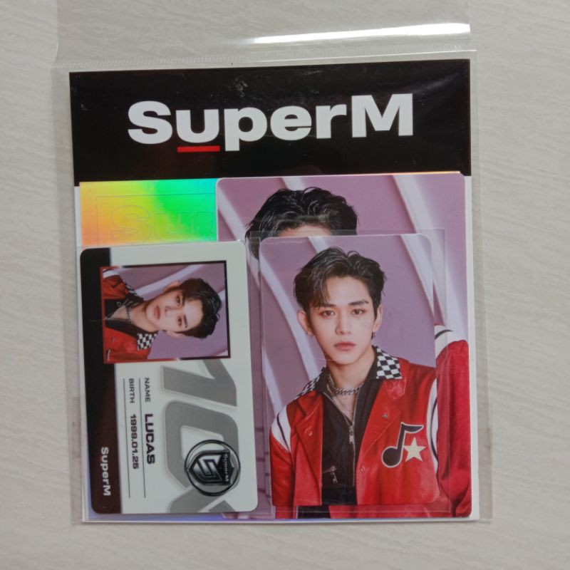 ID DECO 100 LUCAS SUPERM PHOTOCARD PC BEYOND LIVE RESONANCE AR TICKET TAEYONG MARK TEN WAYV NCT2020