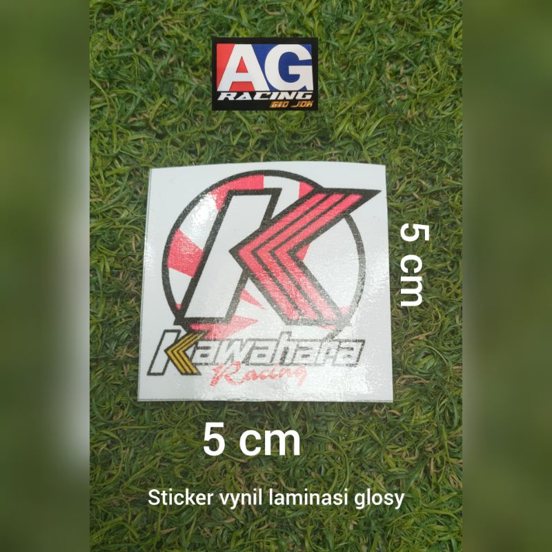 Sticker vinyl laminasi glosy, tahan air