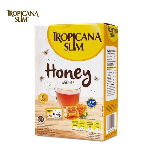 

TROPICANA SLIM SWEETENER HONEY 50'S