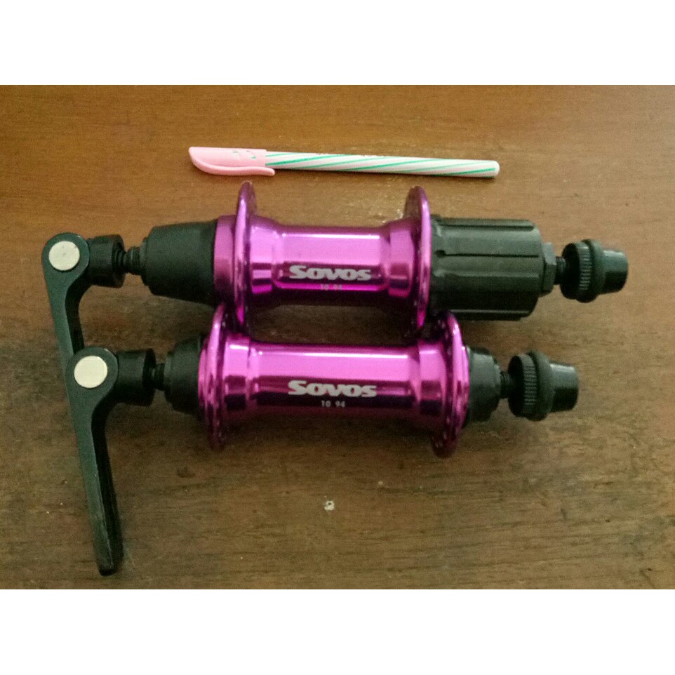 HUB SEPEDA BALAP SOVOS MTB BMX FIXIE BOS SEPEDA 36 HOLE FRONT QUICK RELEASE MADE IN JAPAN NOS