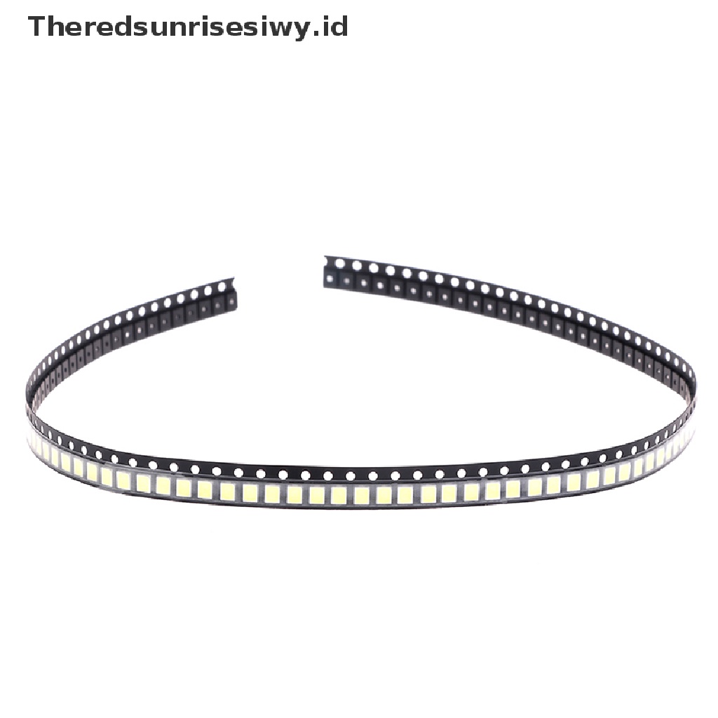 Theredsunrisesiwy.Id 100pcs Lampu Led 3030 Smd 1w 3v / 6v / 9v Warna Cold White Untuk Dioda Tv Led