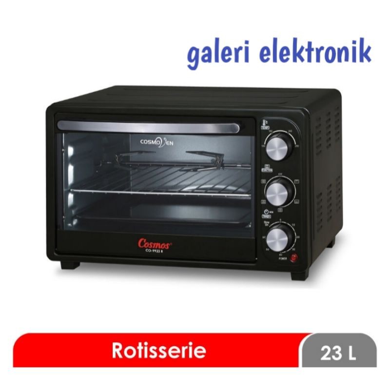 Oven listrik low watt cosmos original hemat listrik 23liter co 9923rb